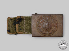 Germany, Heer. A Heer Em/Nco’s Tropical Belt Buckle