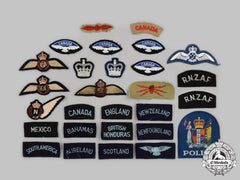 Canada. A Lot Of Twenty-Four Royal Canadian Air Force (Rcaf) Badges
