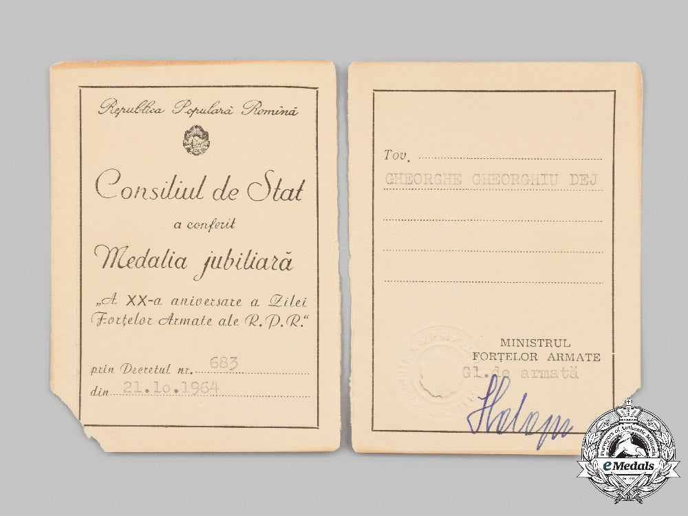 romania,_republic._a_medal_for_the20_th_anniversary_of_the_armed_forces_issued_to_gheorghe_gheorghiu-_dej_c2021_584emd_4298_1_1