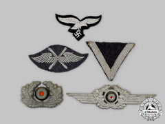 Germany, Wehrmacht. A Mixed Lot Of Uniform Insignia