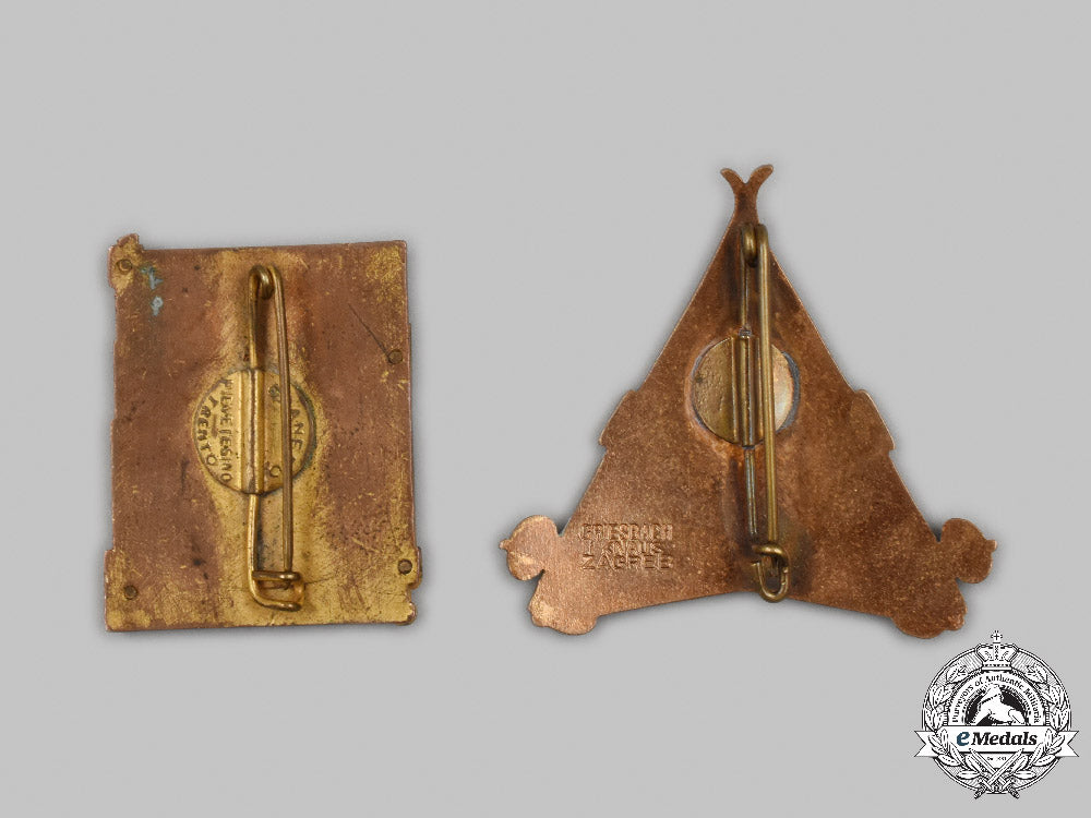 italy,_kingdom;_yugoslavia,_kingdom._two_mountain_unit_badges_c2021_906emd_6415_1