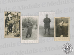 Yugoslavia, Serbia. Four Second War Chetnik Photographs