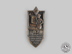 Germany, Hj. A 1934 Hj Örmterberg Camp Badge