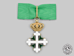 Italy, Kingdom. An Order Of St. Maurice And St. Lazarus, Iii Class Commander, In Gold