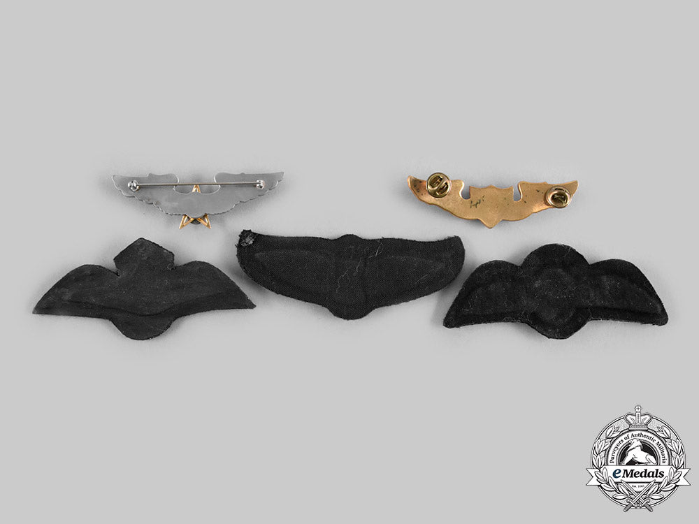 jordan,_malaysia,_mexico,_morocco,_saudi_arabia._lot_of_five_air_force_pilot_badges_c20334_emd7040_1