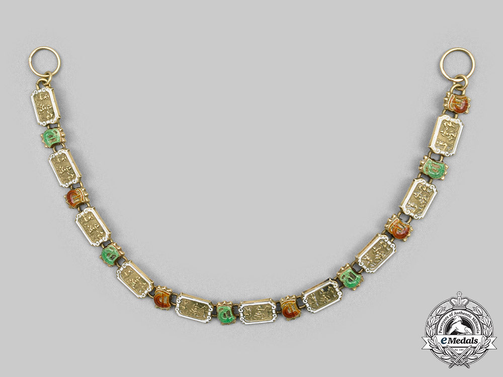 bavaria,_kingdom._an_order_of_st._hubert_miniature_collar_in_gold,_c.1920_c20422_mnc0728