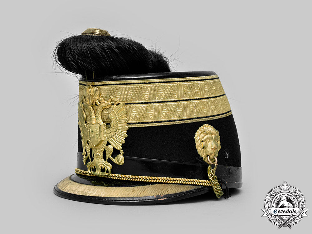Austria-Hungary, An Artillery Officer's Shako, By Zach