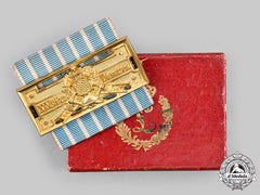 Bavaria, Kingdom. A Fire Brigade 25-Year Long Service Badge, With Case, By Weiss & Co.