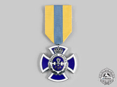 Greece, Hellenic Republic. A Cross Of The Order Of Queen Frederica, Silver Grade Ii Class