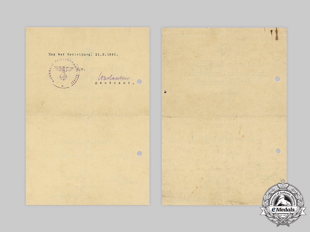 germany,_heer._an_ek1_and_ek2_certificate_to_mountain_trooper_walter_braun_c20649m182_2245--copy_1