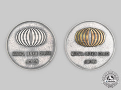 Japan, Empire. Two National Defense College Table Medals