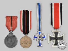 Germany, Wehrmacht. A Lot Of Service Medals