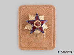 Romania, Republic. An Order Of The Star Of The People’s Republic, I Class With Case, C.1950