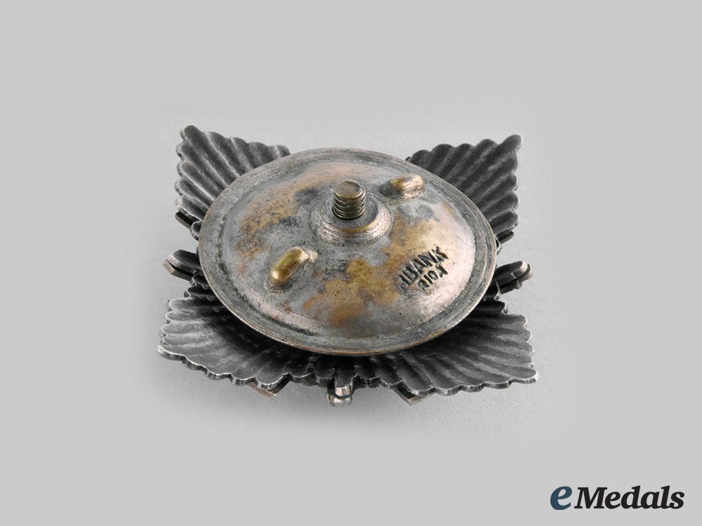 latvia,_republic._a10_th_aizpute_kājnieku_pulks(_aizpute_infantry_regiment)_badge,_by_h.bank_riga_c20_00102_1_1