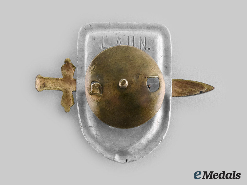 latvia,_republic._an_army_regimental_badge,_c.1919_c20_00142