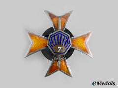 Latvia, Republic. A 7Th Sigulda Infantry Regiment Badge, By S. Bercs, C.1934