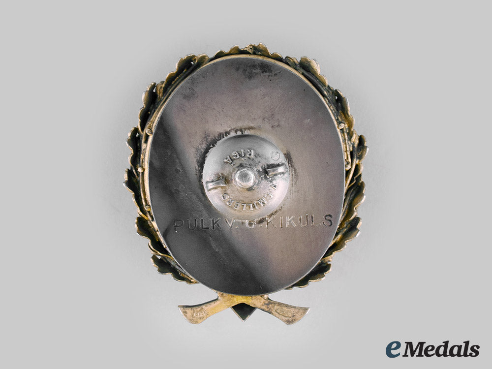 latvia,_republic._a_military_badge_to_colonel_g._kikuls,_by_v.f._millers_c20_00260