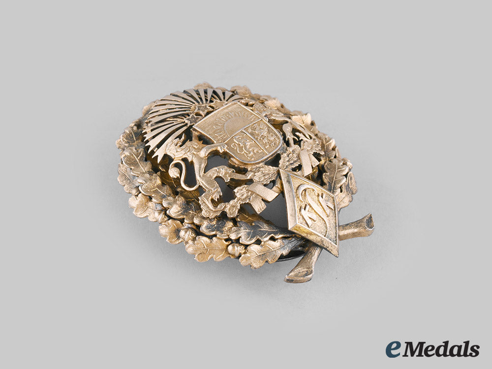 latvia,_republic._a_military_badge_to_colonel_g._kikuls,_by_v.f._millers_c20_00261