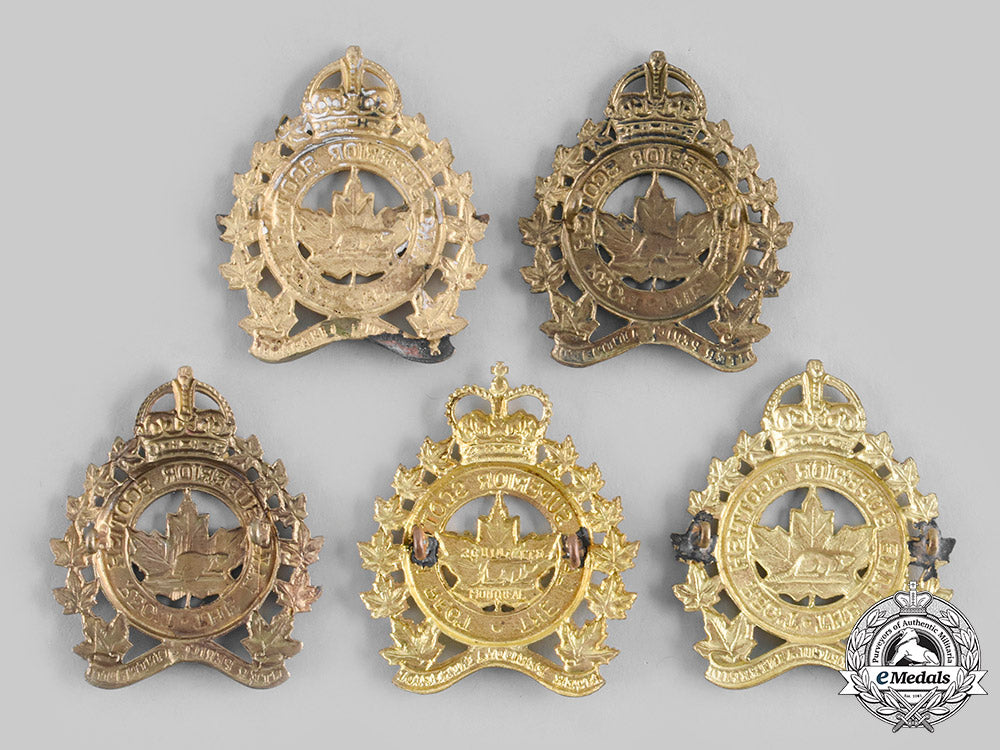 canada._five_lake_superior_scottish_regiment_cap_badges_c20_00695_1