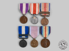 Japan, Empire. A Lot Of Six Medals & Awards