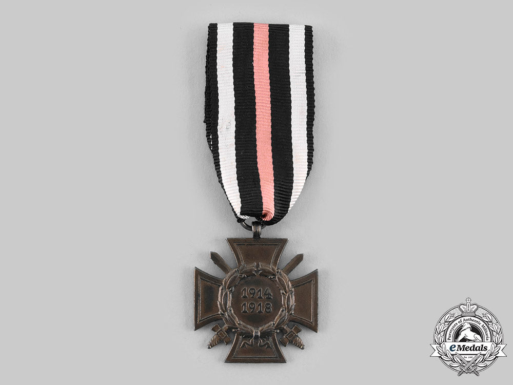germany,_weimar_republic._an_honour_cross_of_the_world_war1914/1918,_with_award_document_to_willy_augustson,_c.1934_c20_01103_1