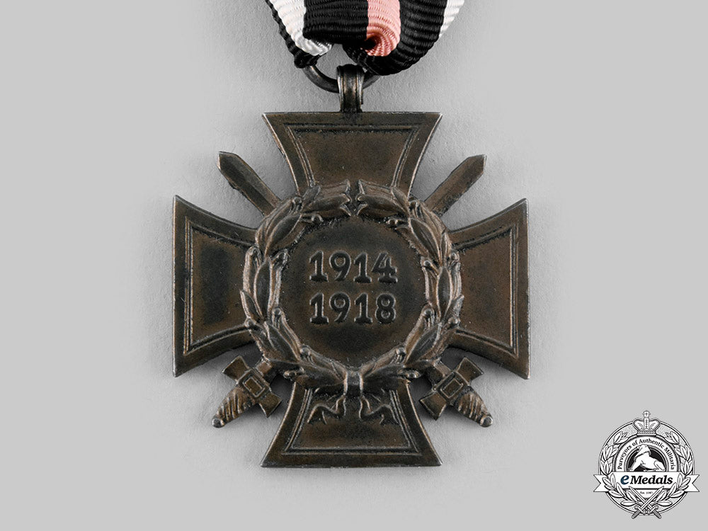 germany,_weimar_republic._an_honour_cross_of_the_world_war1914/1918,_with_award_document_to_willy_augustson,_c.1934_c20_01104_1