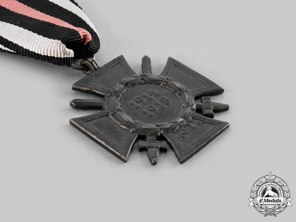 germany,_weimar_republic._an_honour_cross_of_the_world_war1914/1918,_with_award_document_to_willy_augustson,_c.1934_c20_01106_1