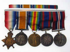 Group To Pte. P. King-42Nd Canadian Infantry