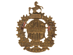 Wwi 1St Hussars Canadian Light Horse Cap Badge