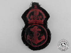 A Royal Navy (Rn) Petty Officer's Cap Badge