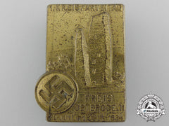 A 1934 Osterode Am Harz District Party Diet Badge