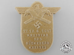 Germany. A Bückeberg District Diet Badge, C.1937