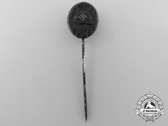 A Miniature Black Grade Wound Badge By Forster & Barth