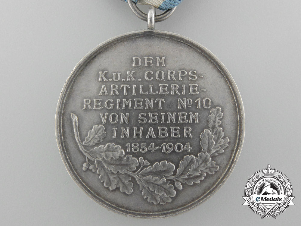 an1854-1894_bavarian_jubilee_medal_awarded_to_officer's_of_k.u.k._artillery_regiment_no.10_c_0650