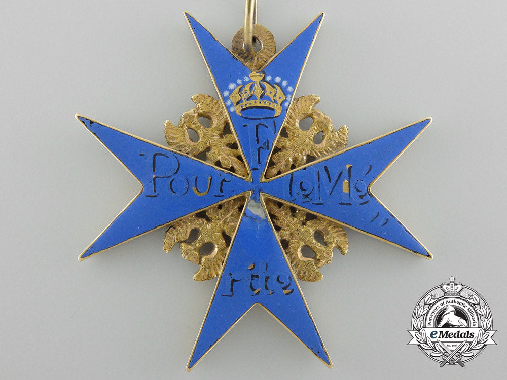 prussia,_kingdom._the_pour-_le-_merite_in_gold&_award_documents_of_baron_von_rosener,_austrian_general_staff_c_0881