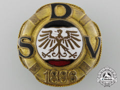 A German Imperial Swimming Federation (Dsv) Badge