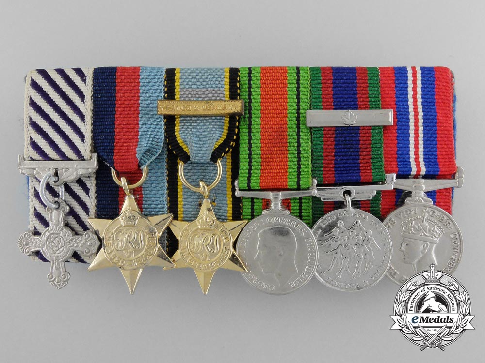 a_second_war_canadian_distinguished_flying_cross_miniature_group_c_1078