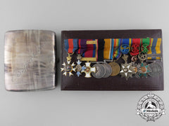 The Miniature Awards Of Lieutenant-Colonel George Clifford Miller Hall