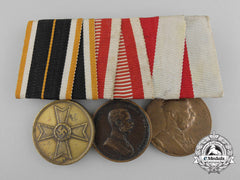 An Austrian Second War Merit Cross Medal Bar