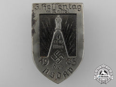 A 1935 Nsdap 5Th Hessen Day In Kassel Badge