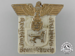 A 1939 Braunschweig District Diet Badge By Robert Sieper