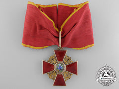 A Fine Order Of St. Anne In Gold By Albert Keibel; Second Class