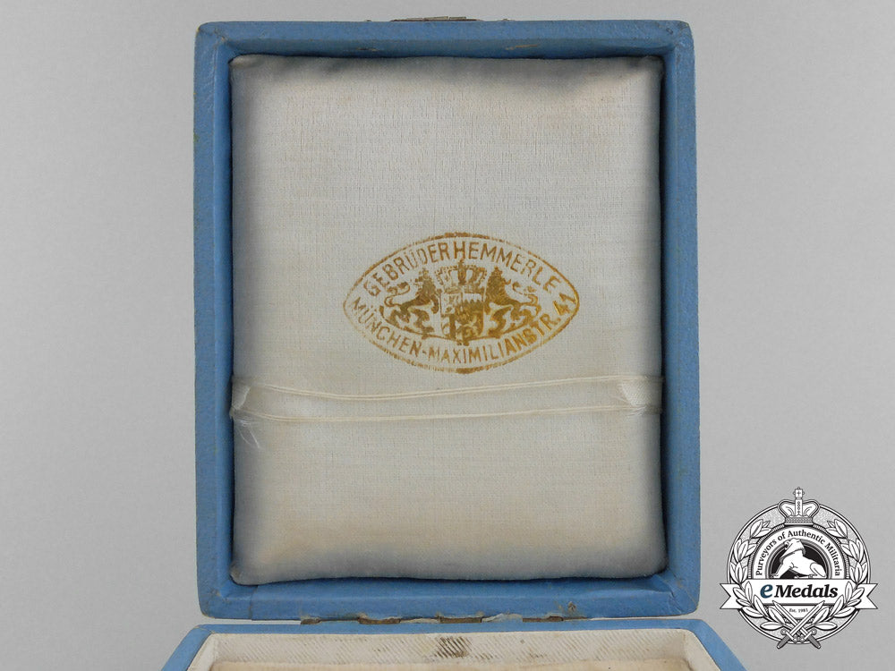 a_fine_bavarian_military_merit_order;4_th_class_with_case_by_gebrüder_hemmerle_c_1952