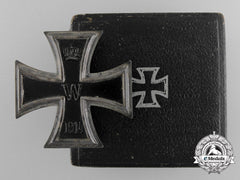 An Iron Cross First Class 1914 By The Königliches Münzamt Orden With Case