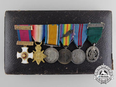 A Fine Gold Distinguished Service Order Miniature Grouping