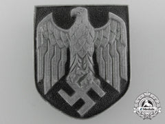 A Wehrmacht Pith Helmet Insignia