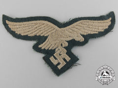 A Very Scarce Breast Eagle For Green Fallschirmjäger Jump Smock