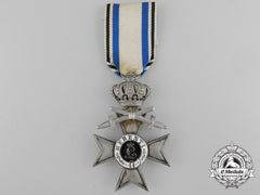 A Bavarian Military Merit Cross Second Class With Crown & Swords