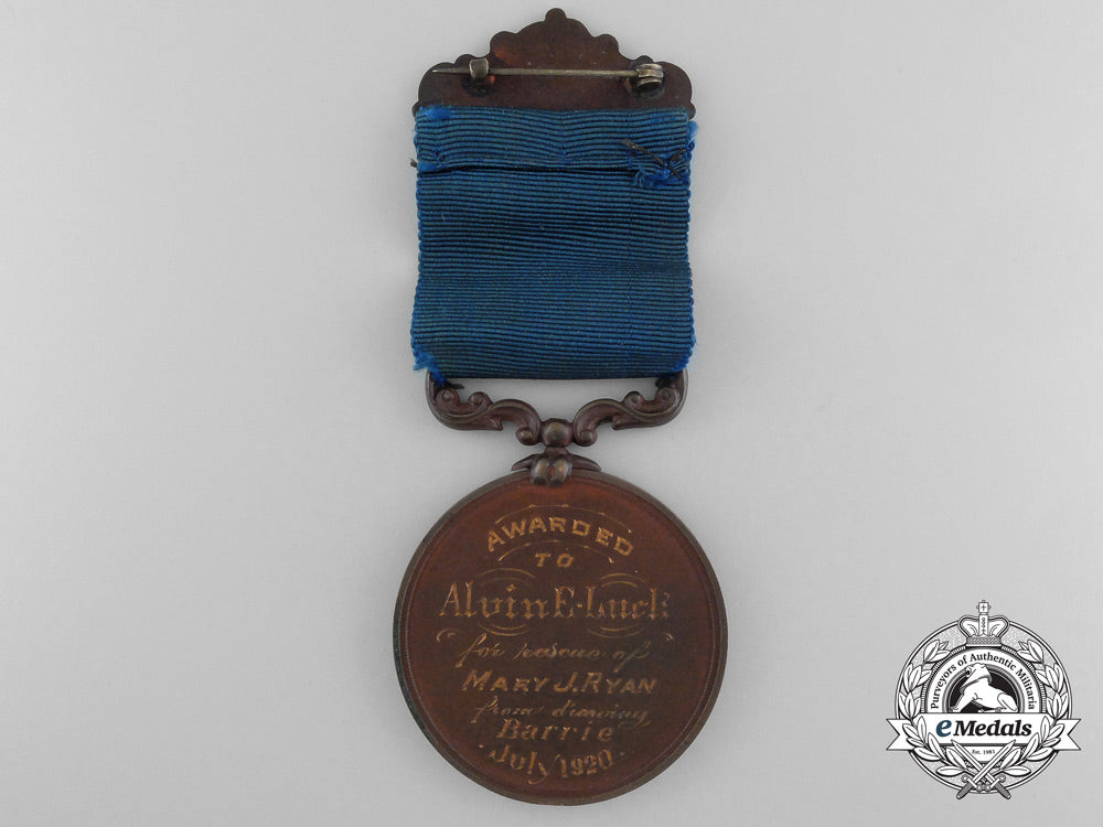 a_royal_canadian_humane_association_life_saving_medal_to_alvin_e._luck_of_barrie,_ontario_c_3304_1