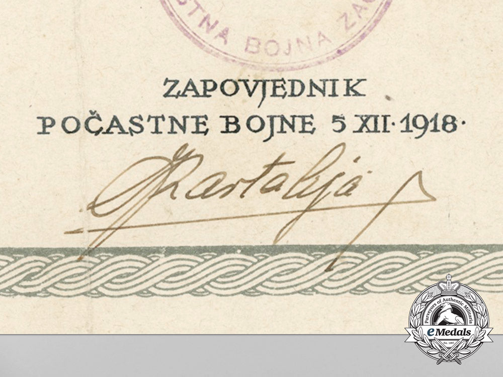 a_very_rare_award_document_for_commemorative_medal"5.12.1918"_to_ustaša_josipčavlek_c_3346